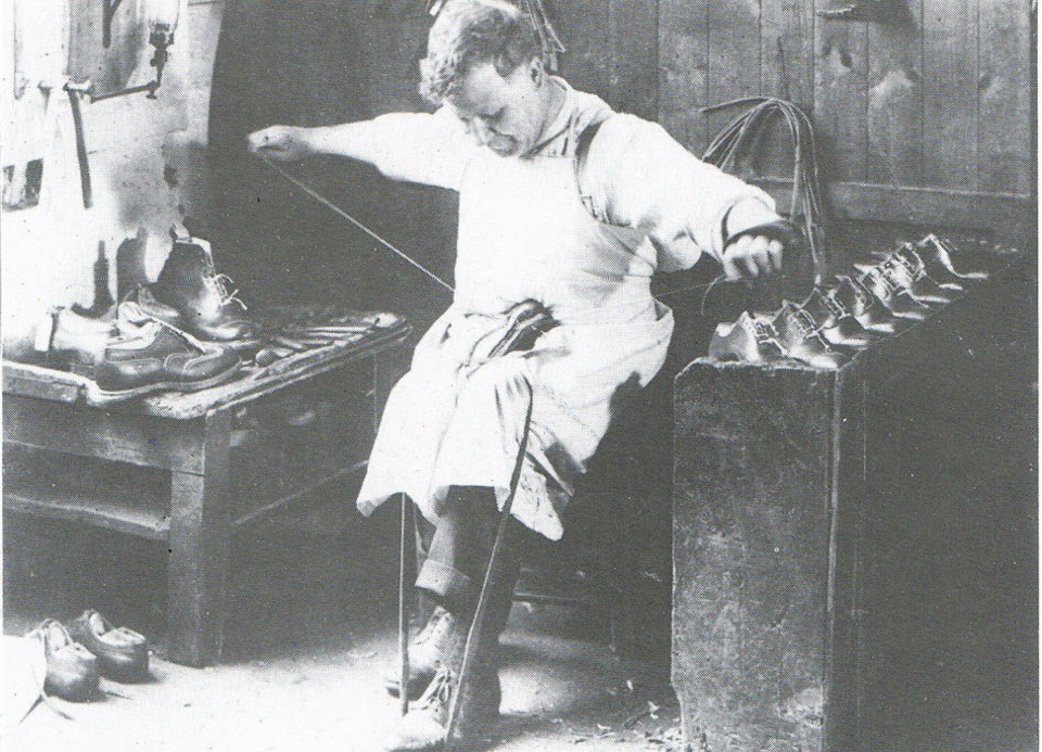 Boot Making Stoney Middleton Heritage