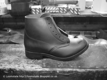 Boot making at William Lennons